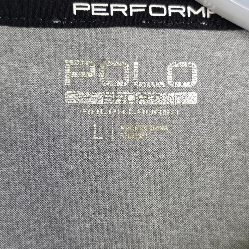 Polo Sport Ralph Lauren ThermoVent Performance 1/4 Zip Pullover Grey Men’s L
